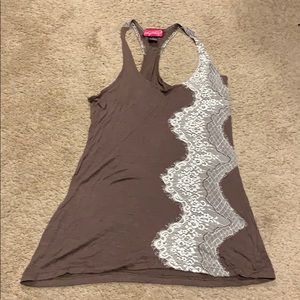 Light brown tank